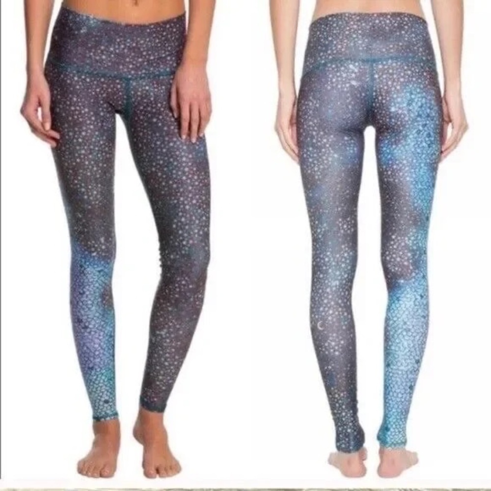 Teeki Mermaid Fairy Queen Star Pattern Leggings M